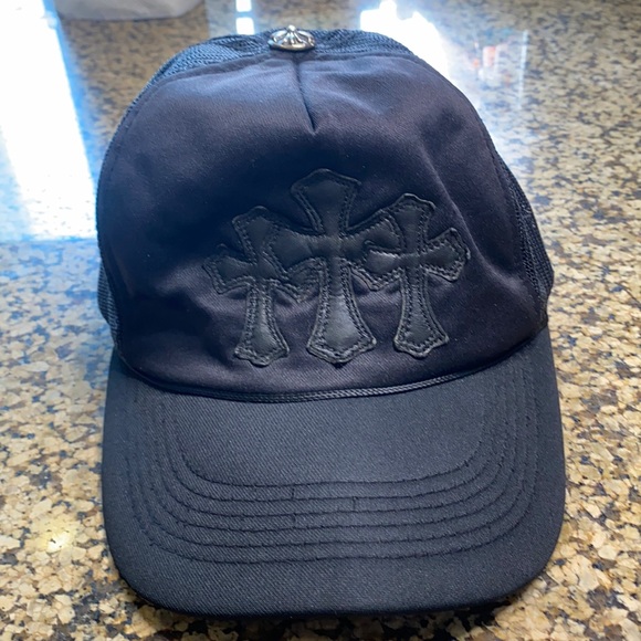 Chrome Hearts Triple Cross Trucker hat - Picture 1 of 6